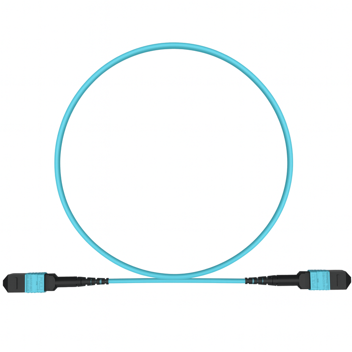 Fiber Optic Patch Cable 100G MPO-12 to MPO-12 (5 Meter)